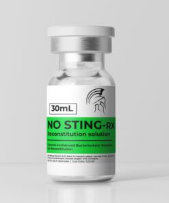 NO STING-Rx: (Glycerol-enhanced Bacteriostatic Solution): 10mL